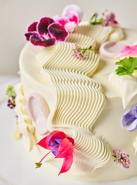 Gâteau à la rhubarbe et aux amandes - Édition spéciale fête des mères
