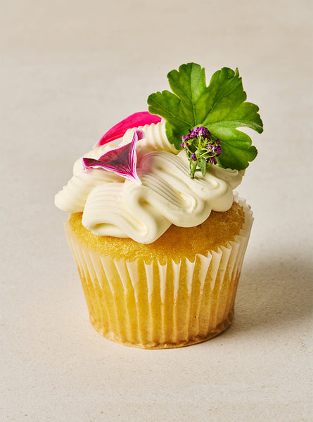 Cupcakes à la rhubarbe