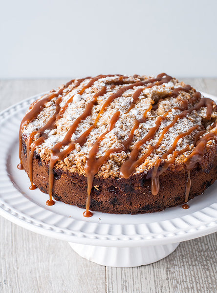 Gâteau crumble aux pommes